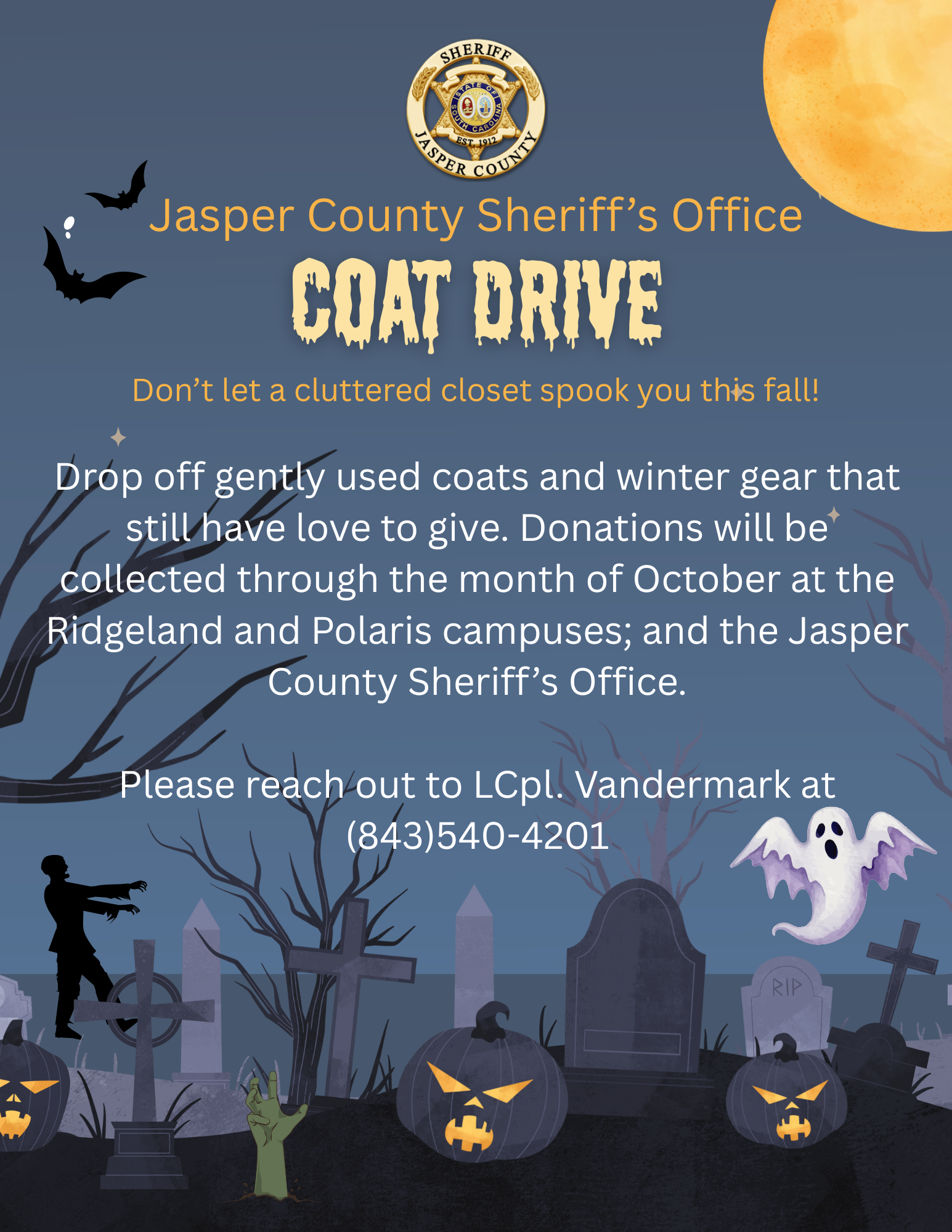 JCSO Coat Drive 2025 1